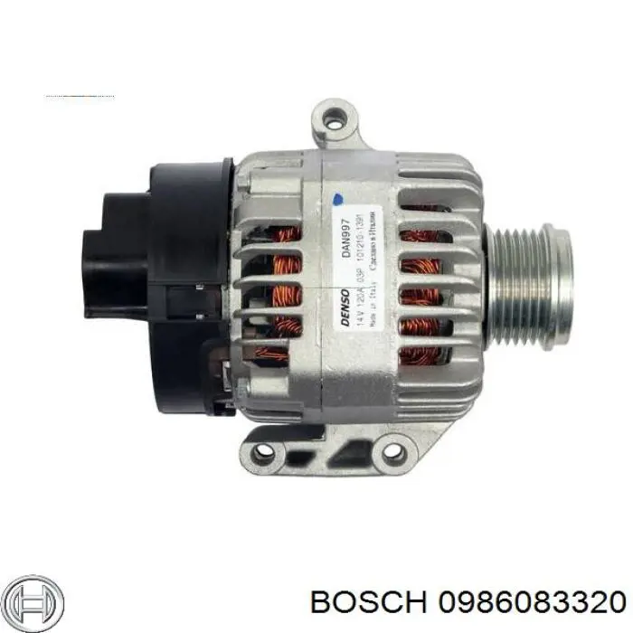 0986083320 Bosch alternador