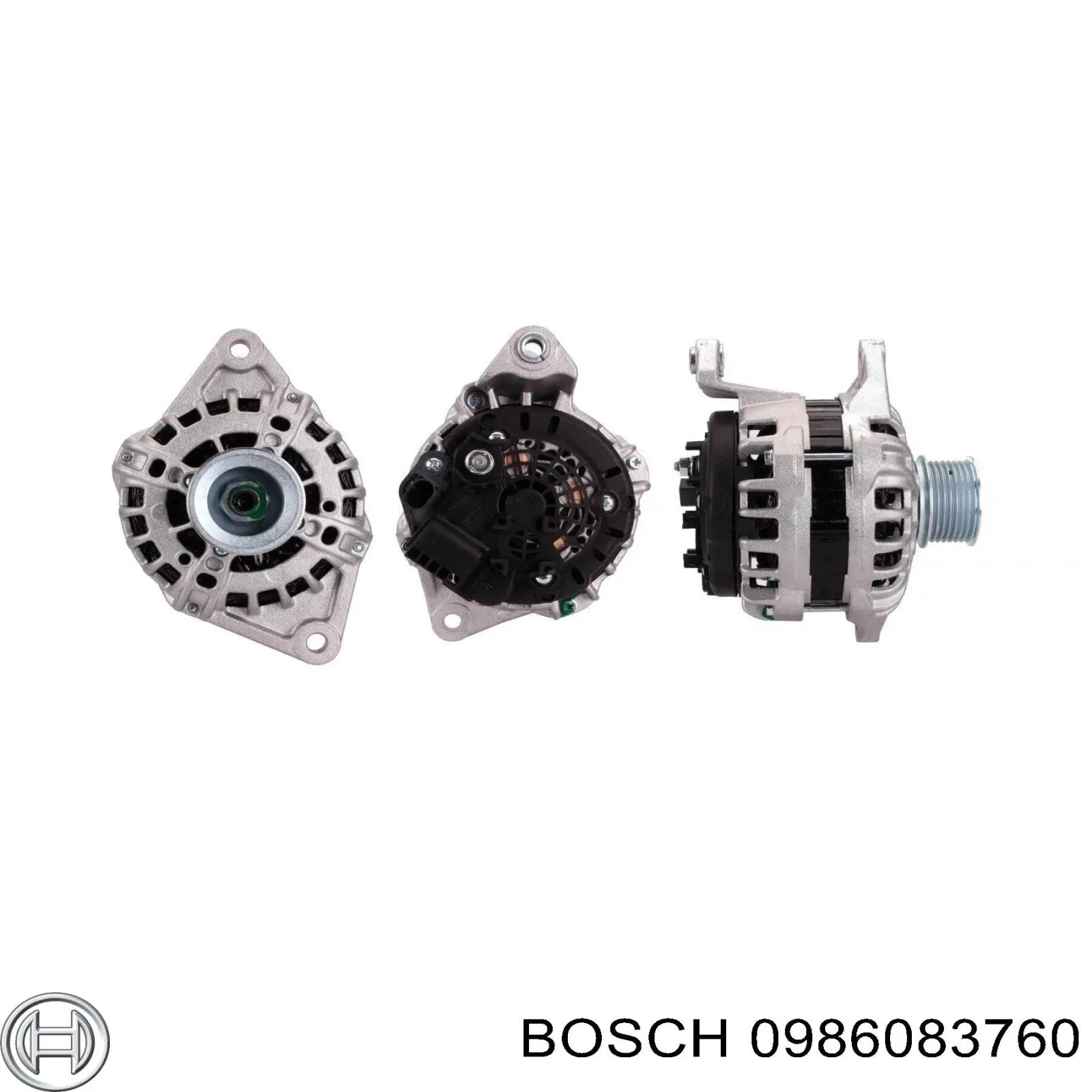 0 986 083 760 Bosch alternador