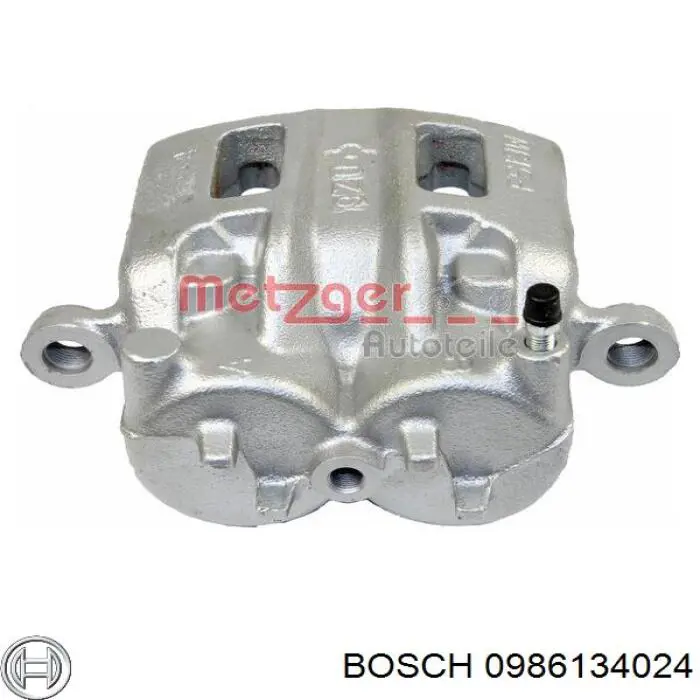 0986134024 Bosch pinza de freno delantera izquierda