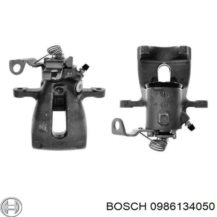 0 986 134 050 Bosch pinza de freno trasera izquierda