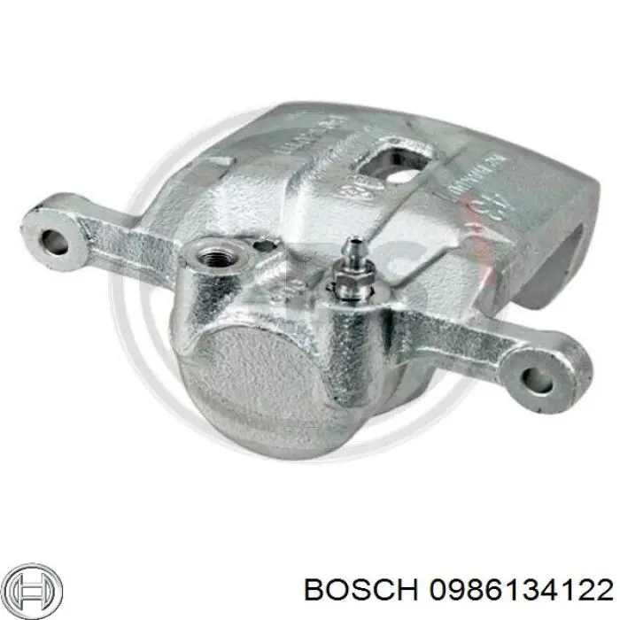 0986134122 Bosch pinza de freno trasera izquierda