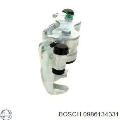 0 986 134 331 Bosch pinza de freno trasera izquierda