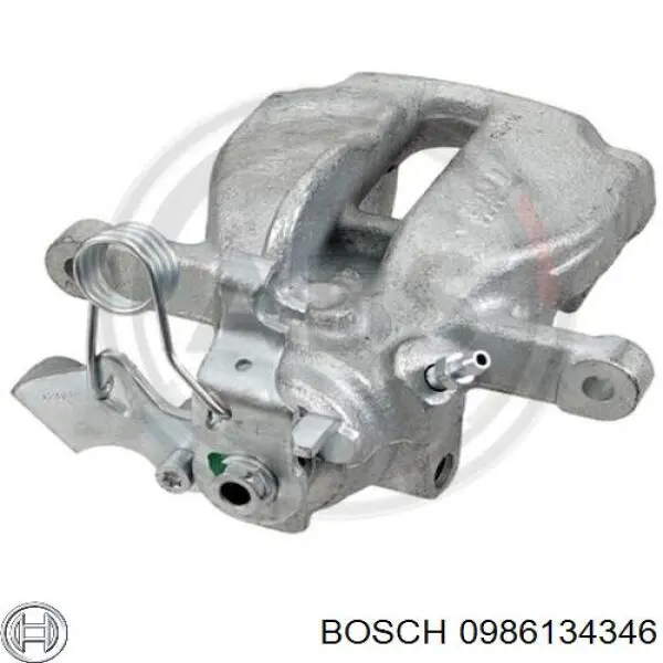 0986134346 Bosch pinza de freno trasera izquierda