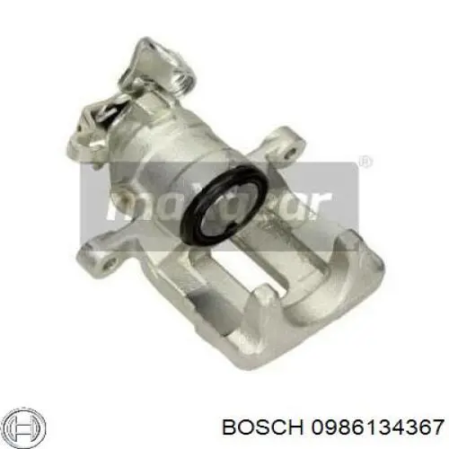 0986134367 Bosch pinza de freno trasera izquierda