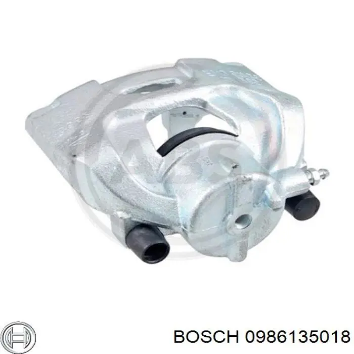 0 986 135 018 Bosch pinza de freno delantera derecha