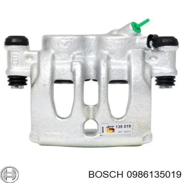 0 986 135 019 Bosch pinza de freno delantera derecha