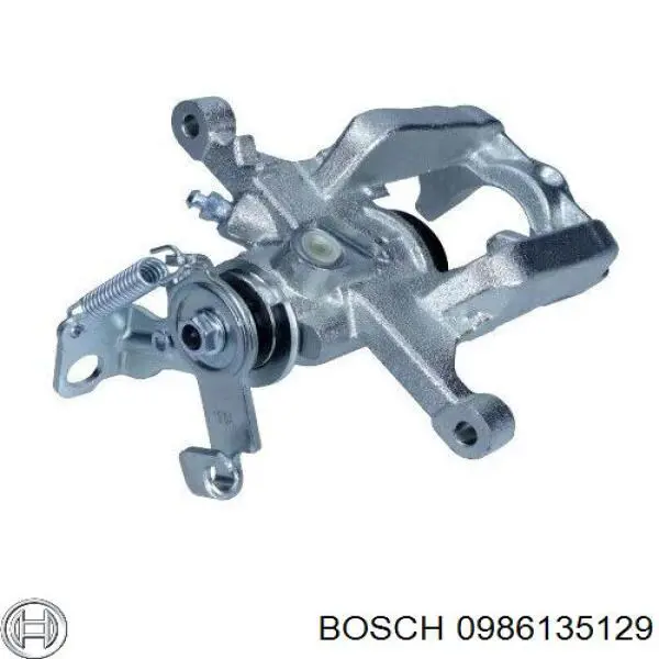 0986135129 Bosch pinza de freno trasero derecho