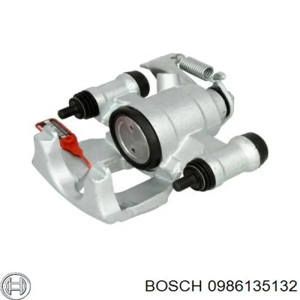 0986135132 Bosch pinza de freno trasero derecho