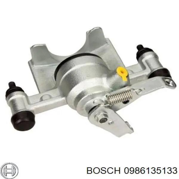 0 986 135 133 Bosch pinza de freno trasero derecho