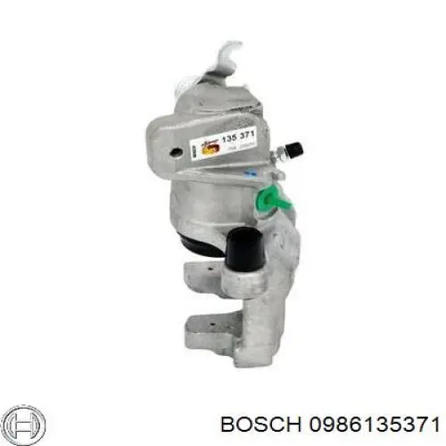 0 986 135 371 Bosch pinza de freno trasero derecho