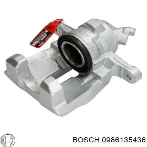 0 986 135 436 Bosch pinza de freno trasero derecho