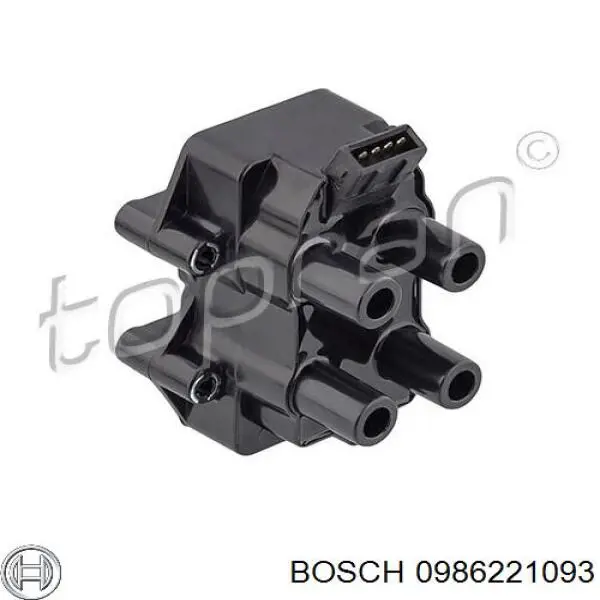 0986221093 Bosch bobina de encendido