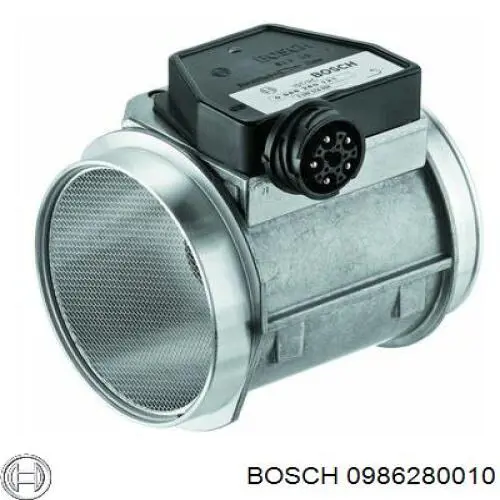 0986280010 Bosch sensor de flujo de aire/medidor de flujo (flujo de aire masibo)