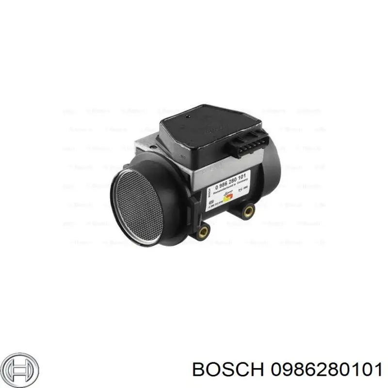 0986280101 Bosch sensor de flujo de aire/medidor de flujo (flujo de aire masibo)