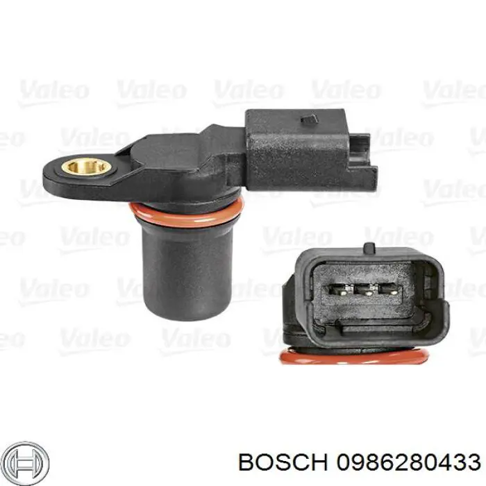 0986280433 Bosch sensor de posición del árbol de levas