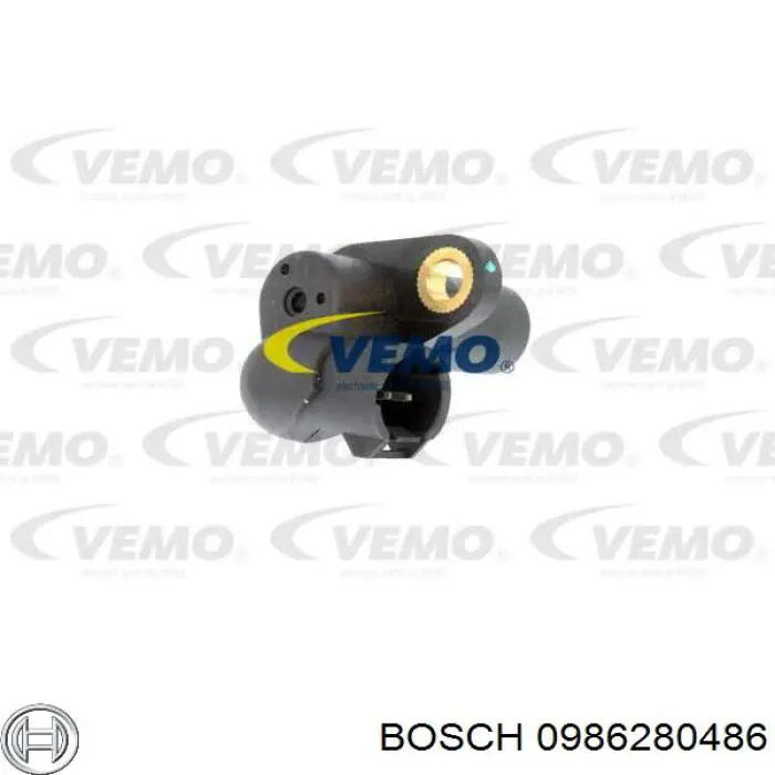 0986280486 Bosch sensor de posición del cigüeñal