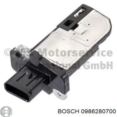 0986280700 Bosch sensor de flujo de aire/medidor de flujo (flujo de aire masibo)