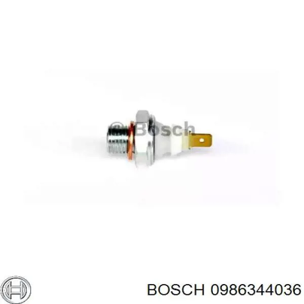 0986344036 Bosch indicador, presión del aceite