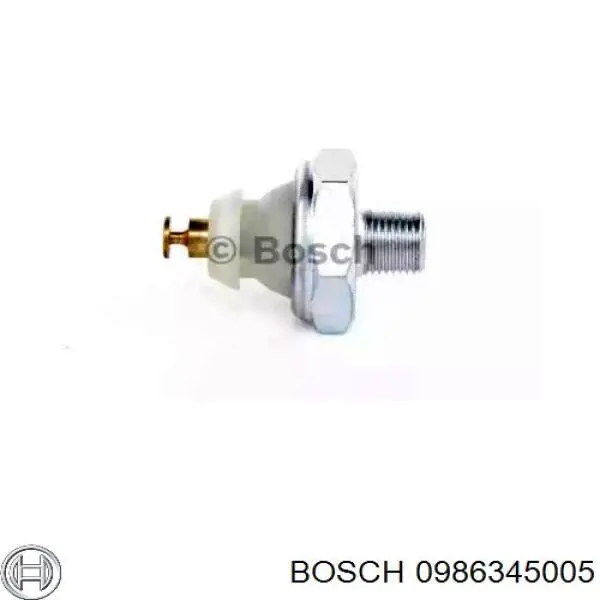 0986345005 Bosch indicador, presión del aceite