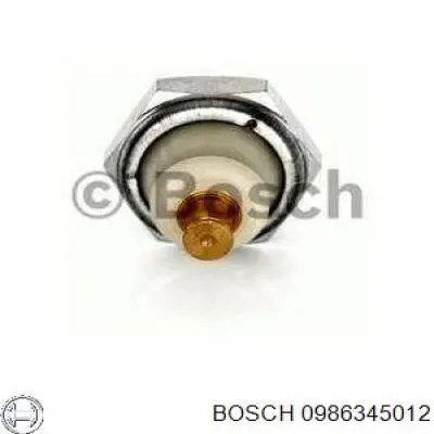 0986345012 Bosch indicador, presión del aceite