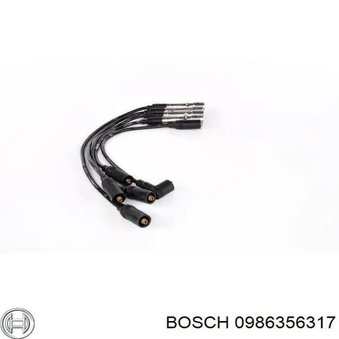 0986356317 Bosch juego de cables de encendido