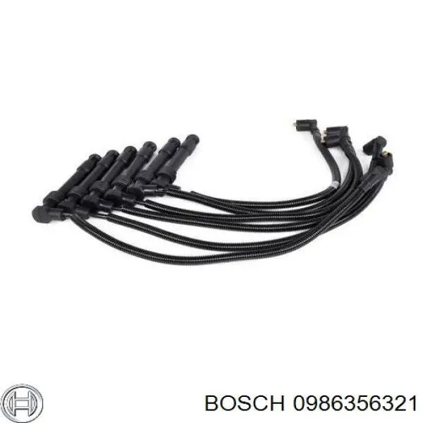 0986356321 Bosch juego de cables de encendido