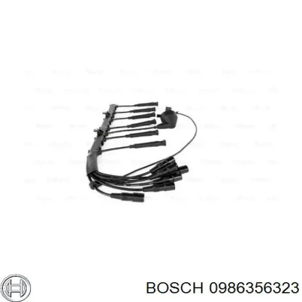 0986356323 Bosch juego de cables de encendido