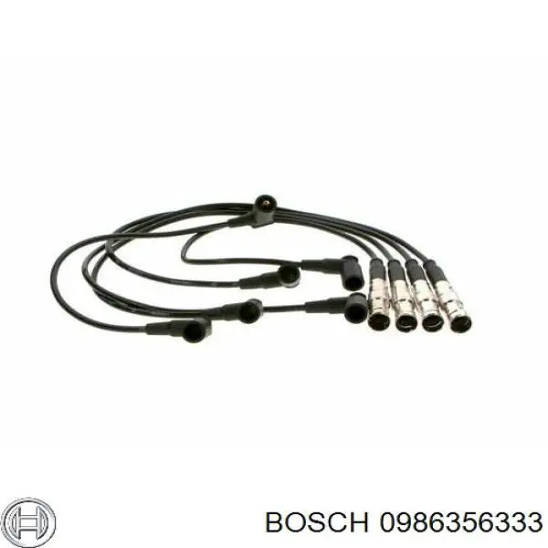 0986356333 Bosch juego de cables de encendido