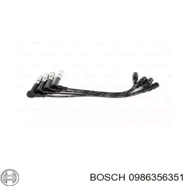 0 986 356 351 Bosch juego de cables de encendido