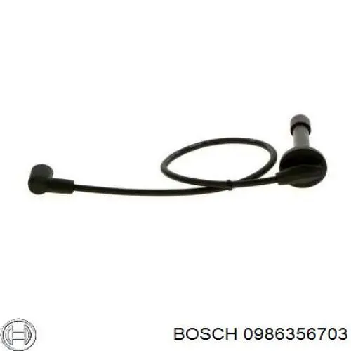 0 986 356 703 Bosch juego de cables de encendido