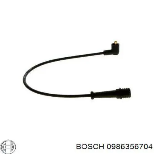 0 986 356 704 Bosch juego de cables de encendido