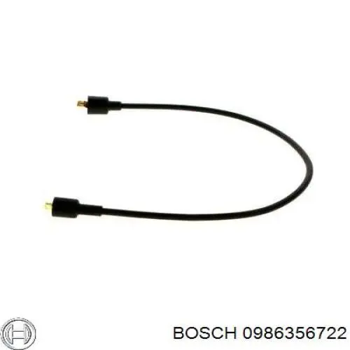 0 986 356 722 Bosch juego de cables de encendido