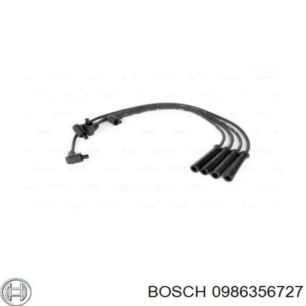 0 986 356 727 Bosch juego de cables de encendido