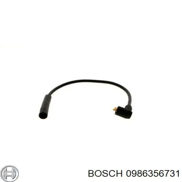 0 986 356 731 Bosch juego de cables de encendido