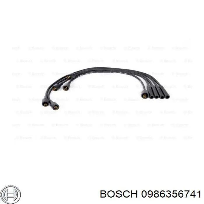 0986356741 Bosch juego de cables de encendido