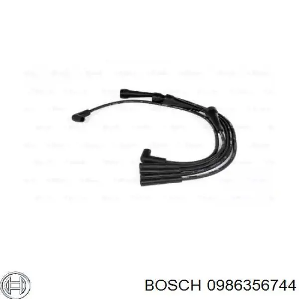 0986356744 Bosch juego de cables de encendido