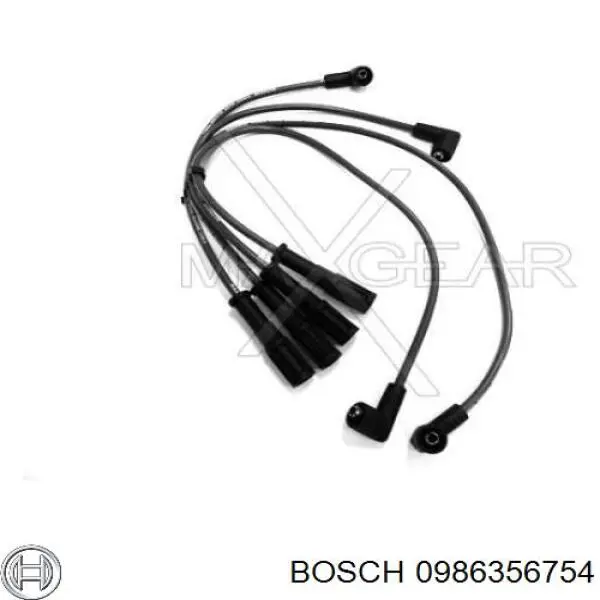 0986356754 Bosch juego de cables de encendido