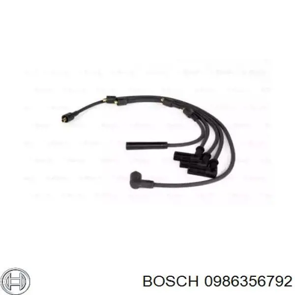 0986356792 Bosch juego de cables de encendido