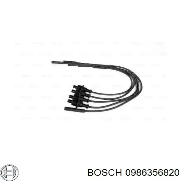 0986356820 Bosch juego de cables de encendido