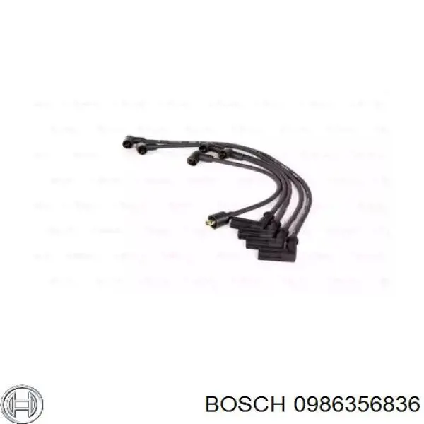 0986356836 Bosch juego de cables de encendido