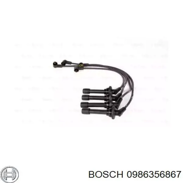 0 986 356 867 Bosch juego de cables de encendido