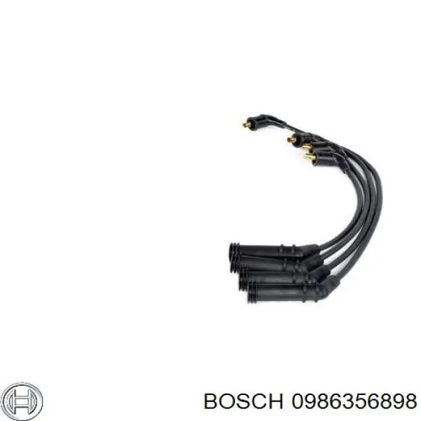 0 986 356 898 Bosch juego de cables de encendido