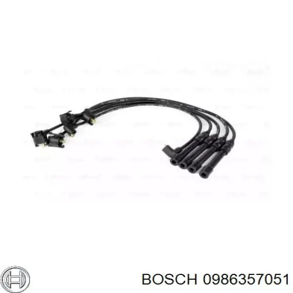 0986357051 Bosch juego de cables de encendido