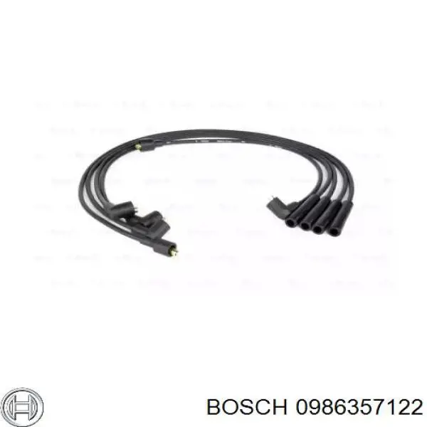 0986357122 Bosch juego de cables de encendido