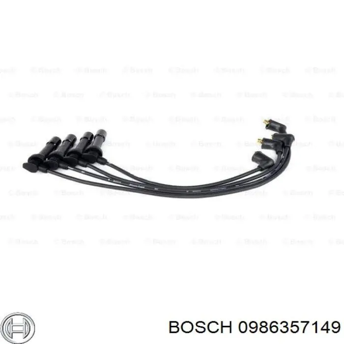 0986357149 Bosch juego de cables de encendido