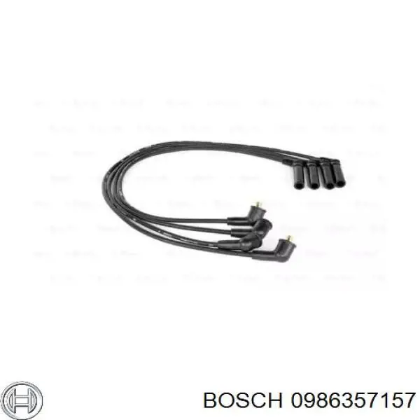 0986357157 Bosch juego de cables de encendido