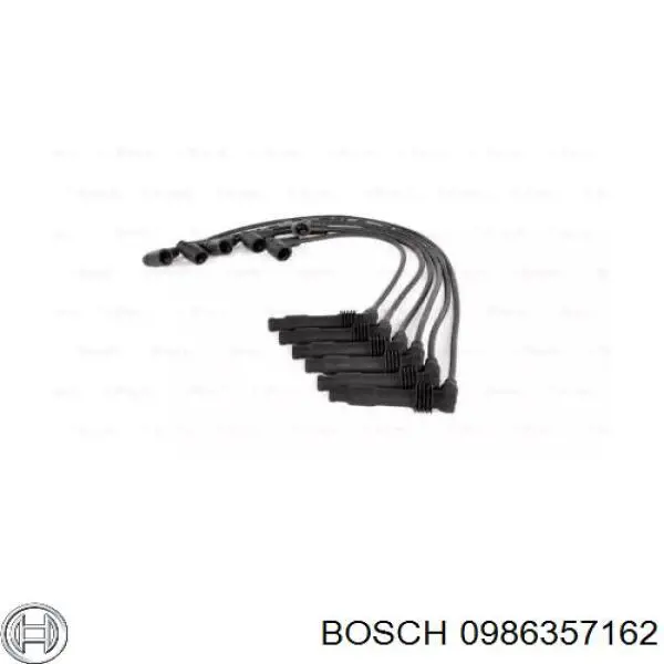 0986357162 Bosch juego de cables de encendido