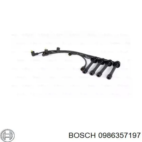 0986357197 Bosch juego de cables de encendido