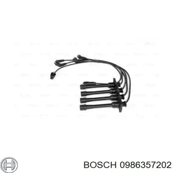 0986357202 Bosch juego de cables de encendido