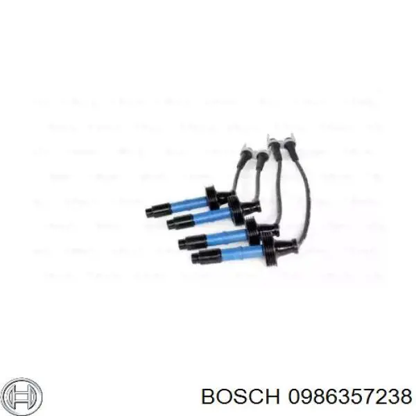 0 986 357 238 Bosch juego de cables de encendido